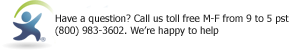 Have a question? Call us, we're happy to help